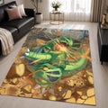 Tyranitar Pokemon 3 Area Rug - Pokemon Floor Mat