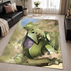 Tyranitar Pokemon 4 Area Rug - Pokemon Floor Mat