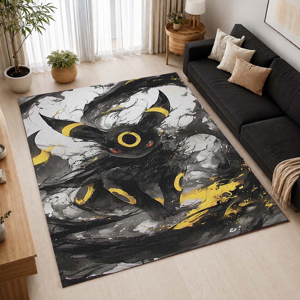Umbreon Pokemon 13 Area Rug - Pokemon Floor Mat 2