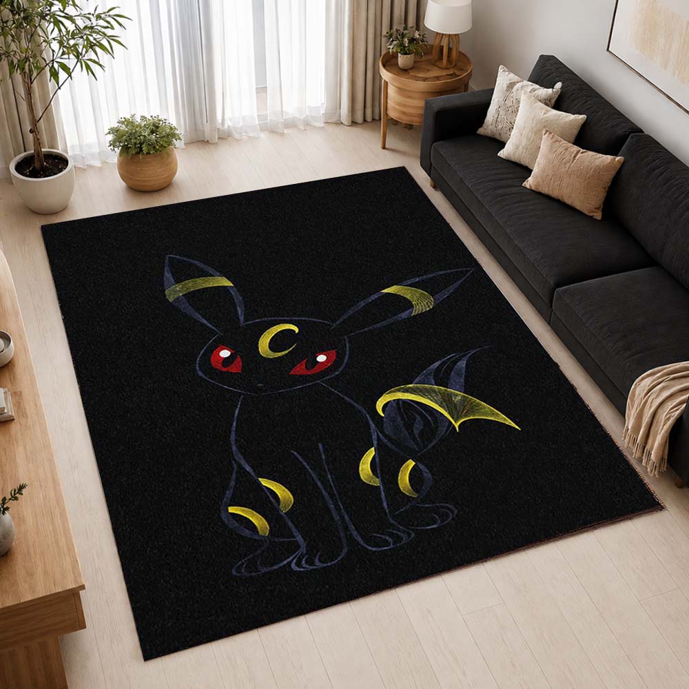 Umbreon Pokemon 15 Area Rug - Pokemon Floor Mat 2