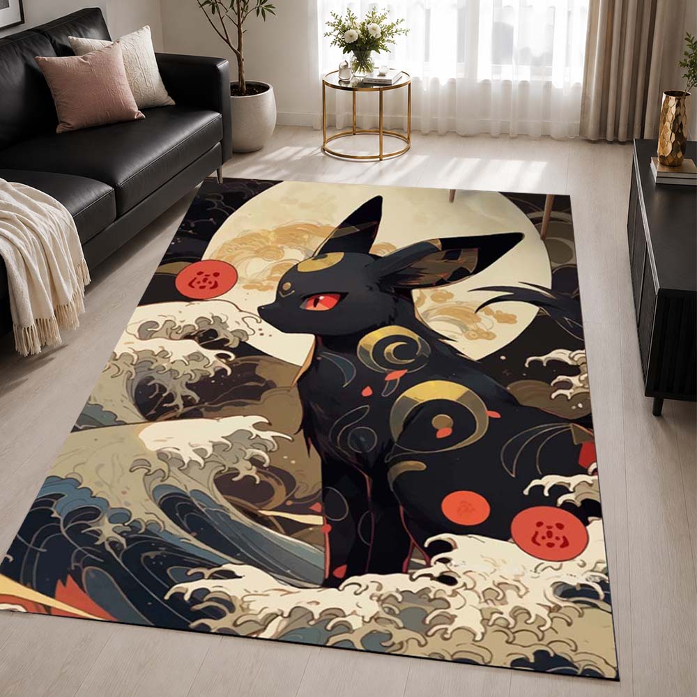 Umbreon Pokemon 17 Area Rug - Pokemon Floor Mat