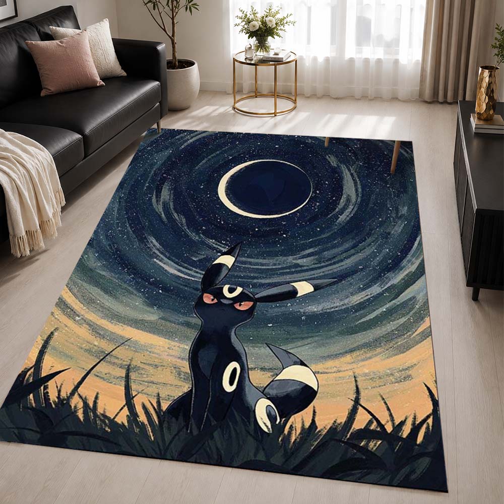 Umbreon Pokemon 19 Area Rug - Pokemon Floor Mat