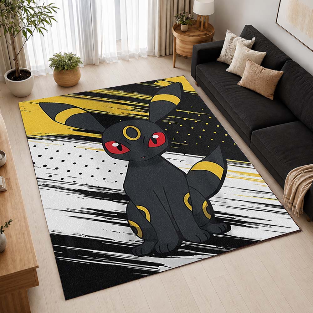 Umbreon Pokemon 2 Area Rug - Pokemon Floor Mat 2