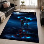 Umbreon Pokemon 5 Area Rug - Pokemon Floor Mat