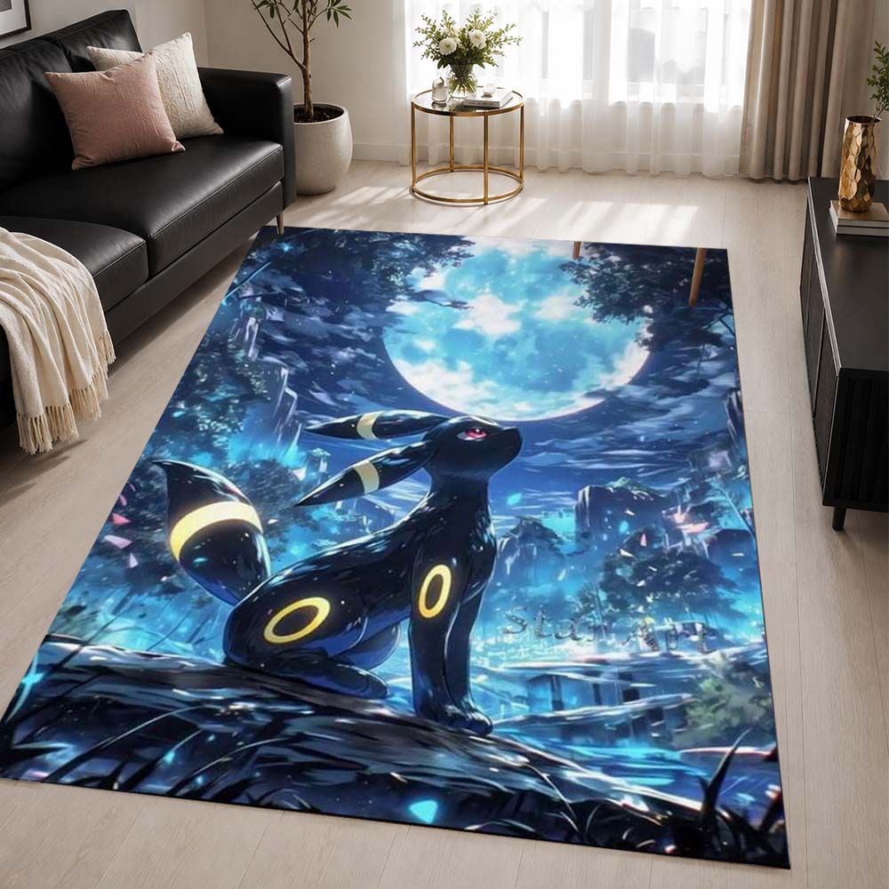 Umbreon Pokemon 6 Area Rug - Pokemon Floor Mat