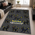Umbreon Pokemon 1 Area Rug - Pokemon Floor Mat
