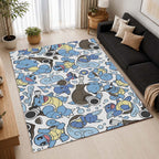 Water Pokemon Type 2 Area Rug - Pokemon Floor Mat 2