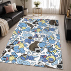 Water Pokemon Type 2 Area Rug - Pokemon Floor Mat
