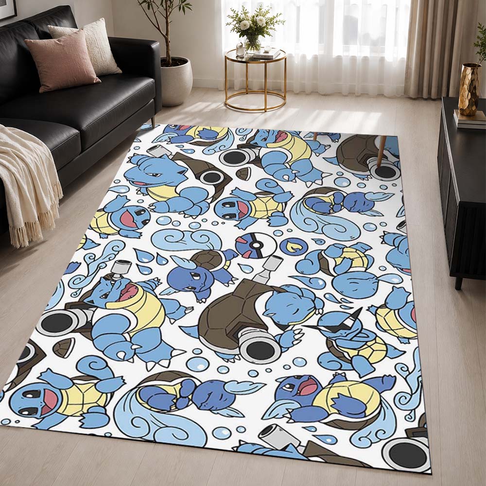 Water Pokemon Type 2 Area Rug - Pokemon Floor Mat