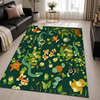 Water Pokemon Type 3 Area Rug - Pokemon Floor Mat