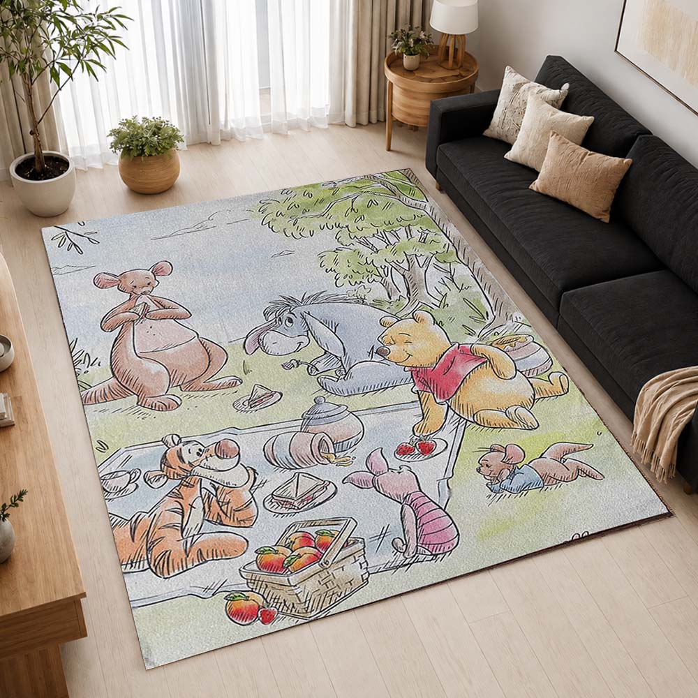 Winnie the Pooh And Friends 14 Area Rug - Winnie the Pooh Floor Mat 2