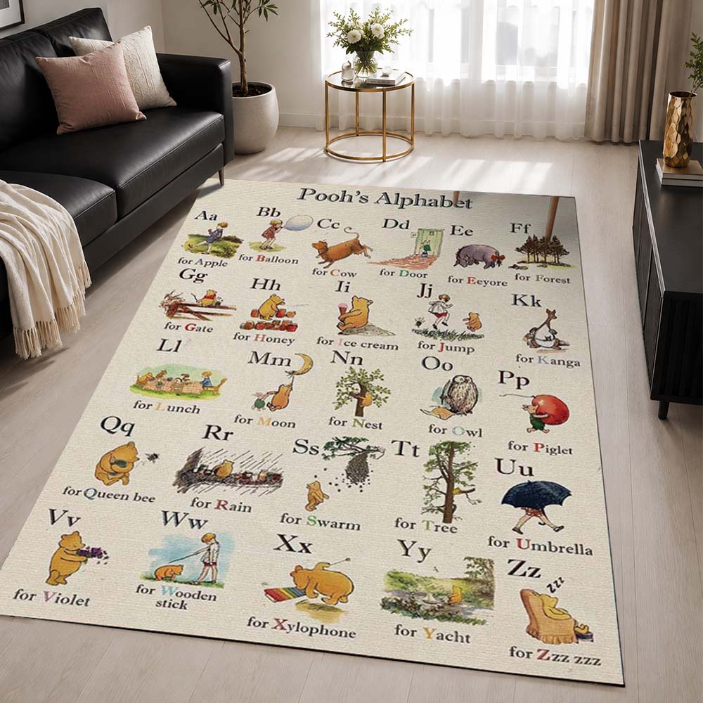 Winnie the Pooh And Friends 15 Area Rug - Winnie the Pooh Floor Mat