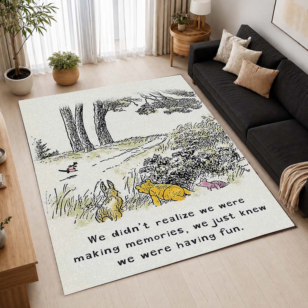 Winnie the Pooh And Friends 16 Area Rug - Winnie the Pooh Floor Mat 2