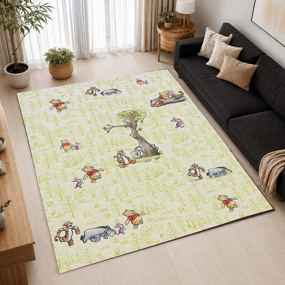 Winnie the Pooh And Friends 3 Area Rug - Winnie the Pooh Floor Mat 2