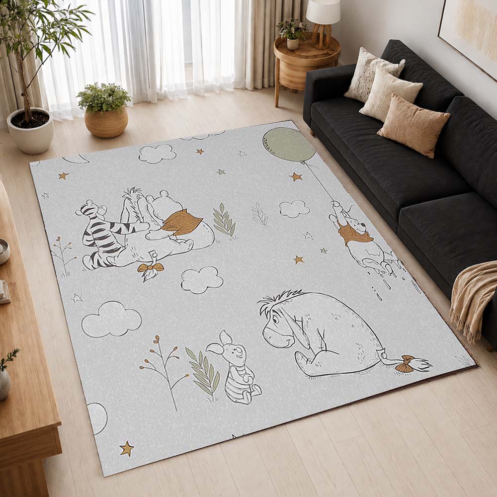 Winnie the Pooh And Friends 4 Area Rug - Winnie the Pooh Floor Mat 2