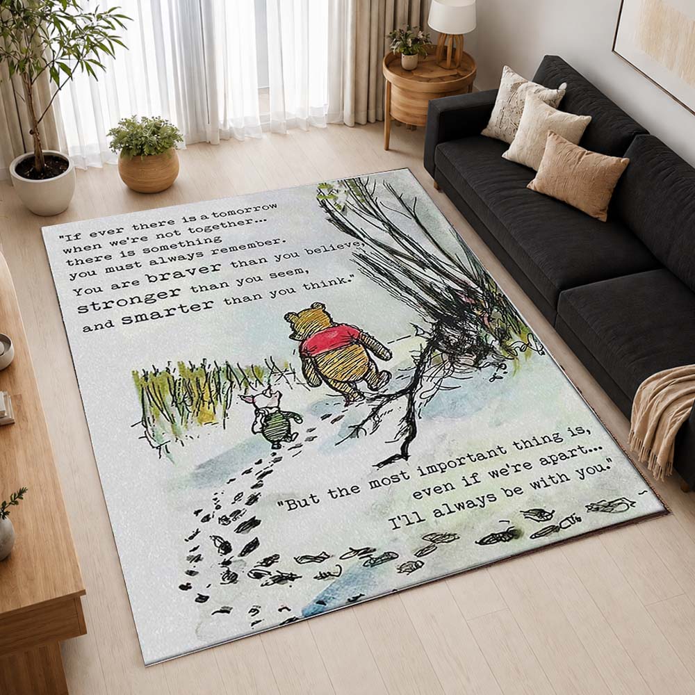 Winnie the Pooh And Piglet 1 Area Rug - Winnie the Pooh Floor Mat 2
