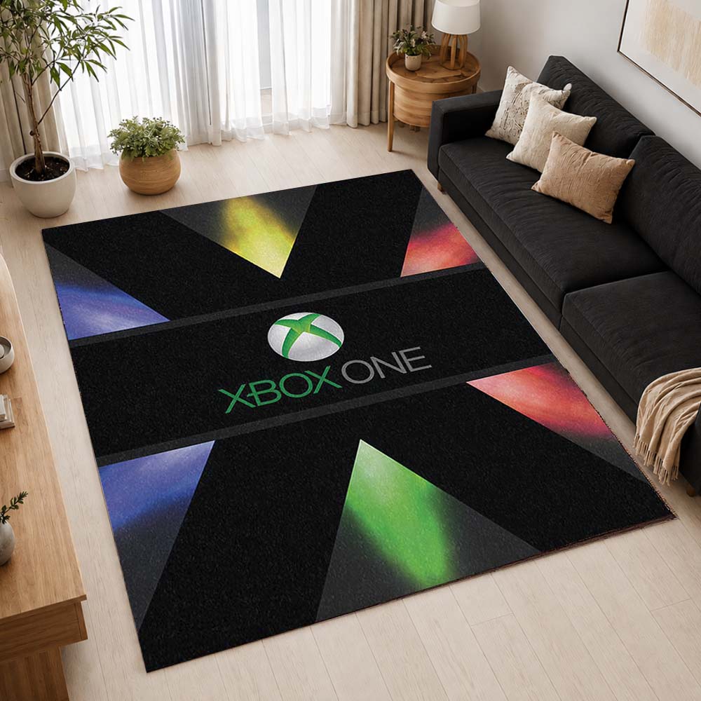 Xbox One Game Controller Xbox 08 Area Rug - Video Game Floor Mat 2