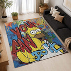 You Cant Do It Homer Simpson Area Rug - The Simpsons Floor Mat 2