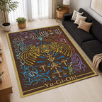 Zoroark Dark Aura Pokemon Area Rug - Pokemon Floor Mat 2