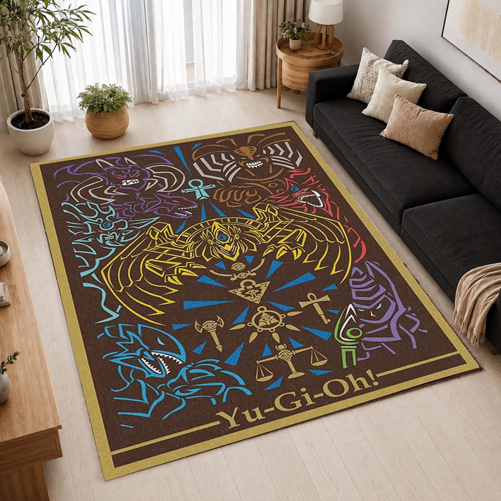 Zoroark Dark Aura Pokemon Area Rug - Pokemon Floor Mat 2