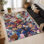 Yu-Gi-Oh All Characters 12 Area Rug - Yu-Gi-Oh Floor Mat 2