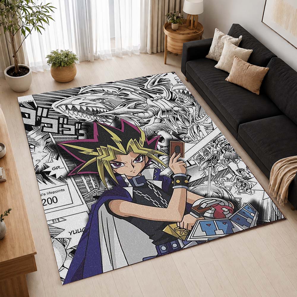 Yu-Gi-Oh All Characters 13 Area Rug - Yu-Gi-Oh Floor Mat 2