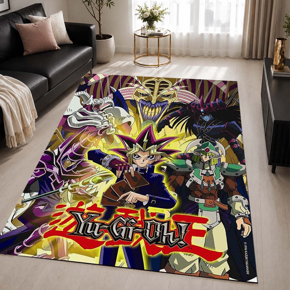 Yu-Gi-Oh Characters 02 Area Rug - Yu-Gi-Oh Floor Mat