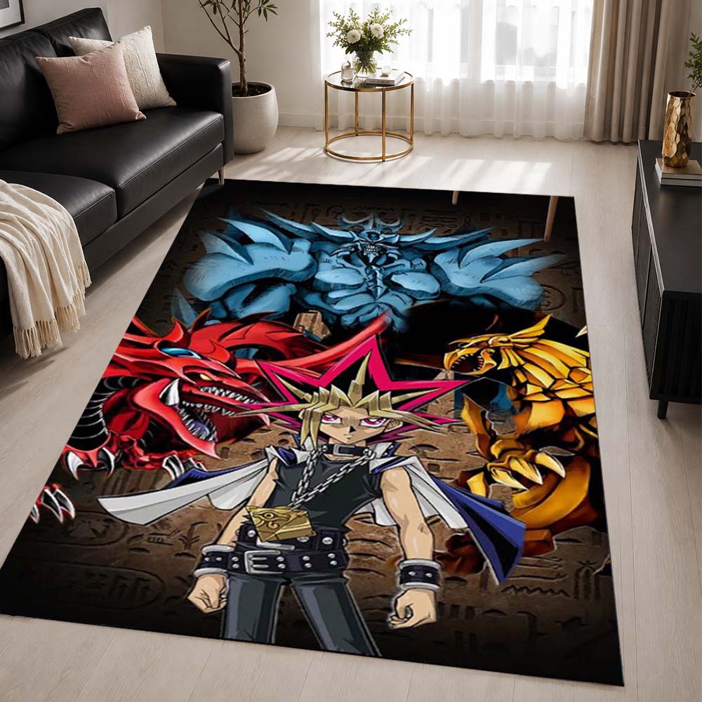 Yu-Gi-Oh Characters 05 Area Rug - Yu-Gi-Oh Floor Mat
