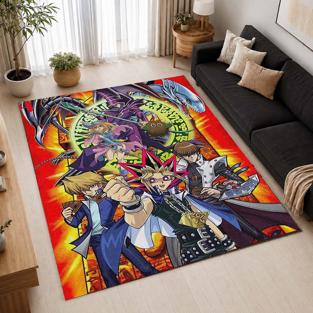 Yu-Gi-Oh Characters 06 Area Rug - Yu-Gi-Oh Floor Mat 2