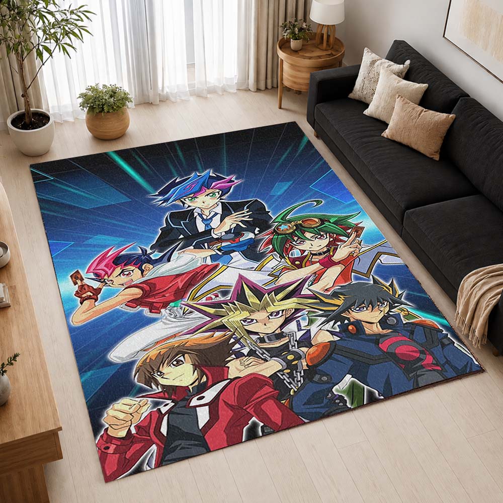 Yu-Gi-Oh Characters 09 Area Rug - Yu-Gi-Oh Floor Mat 2