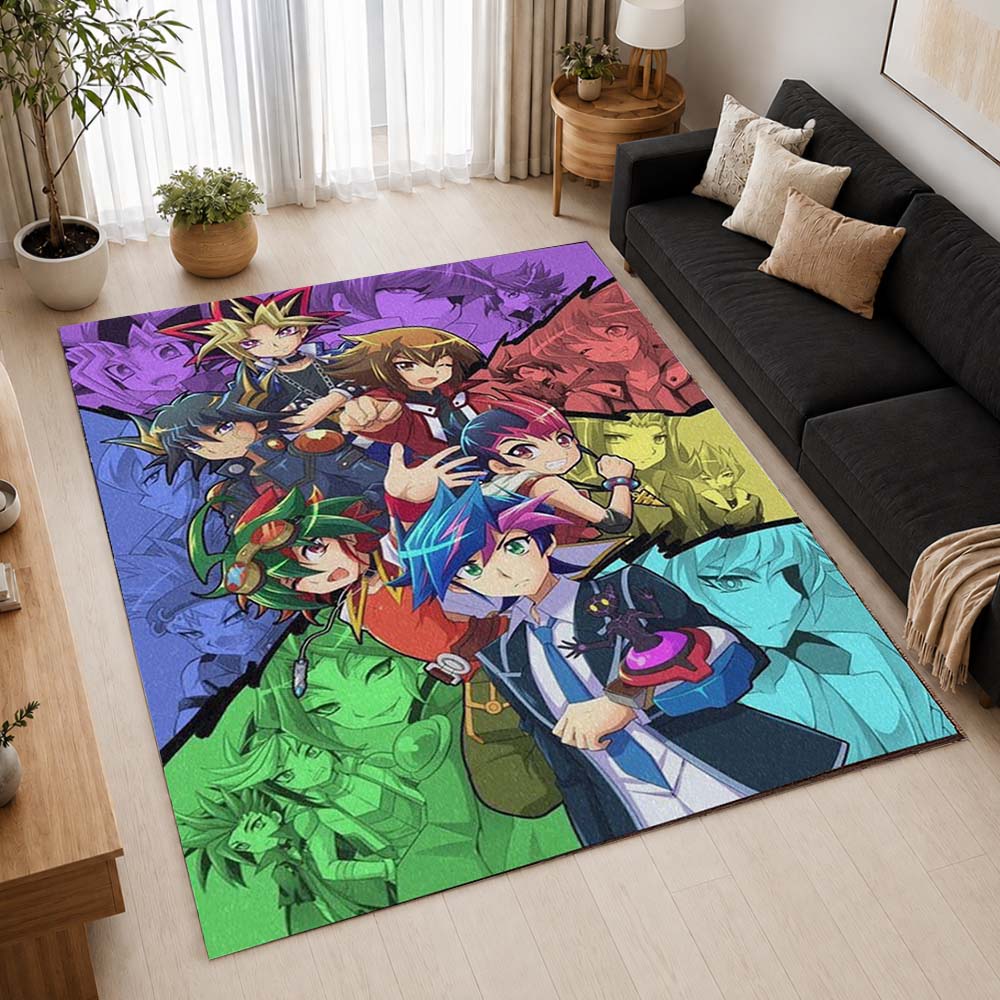 Yu-Gi-Oh Classic Duelists Characters Area Rug - Anime Floor Mat 2