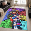 Yu-Gi-Oh Classic Duelists Characters Area Rug - Anime Floor Mat