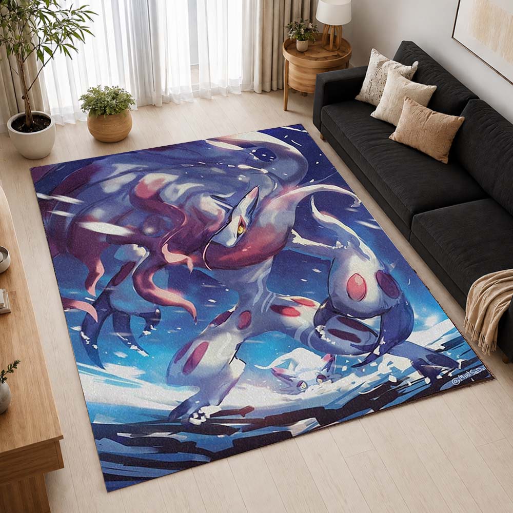 Zoroark Phantom Strike Pokemon Area Rug - Pokemon Floor Mat 2
