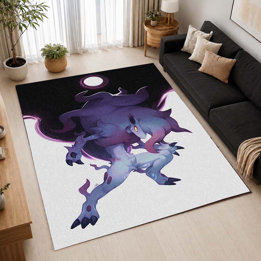 Zoroark Shadow Burst Pokemon Area Rug - Pokemon Floor Mat 2